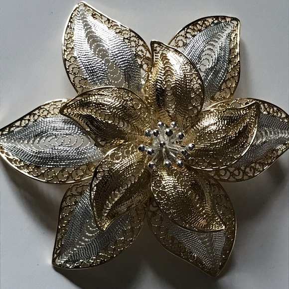 🌸 SS Flower Pin - Picture 4 of 6